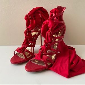 Liliana Strappy Lace-up Stiletto Heels